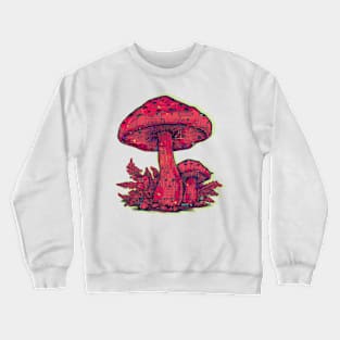 Cyber Mushroom Crewneck Sweatshirt